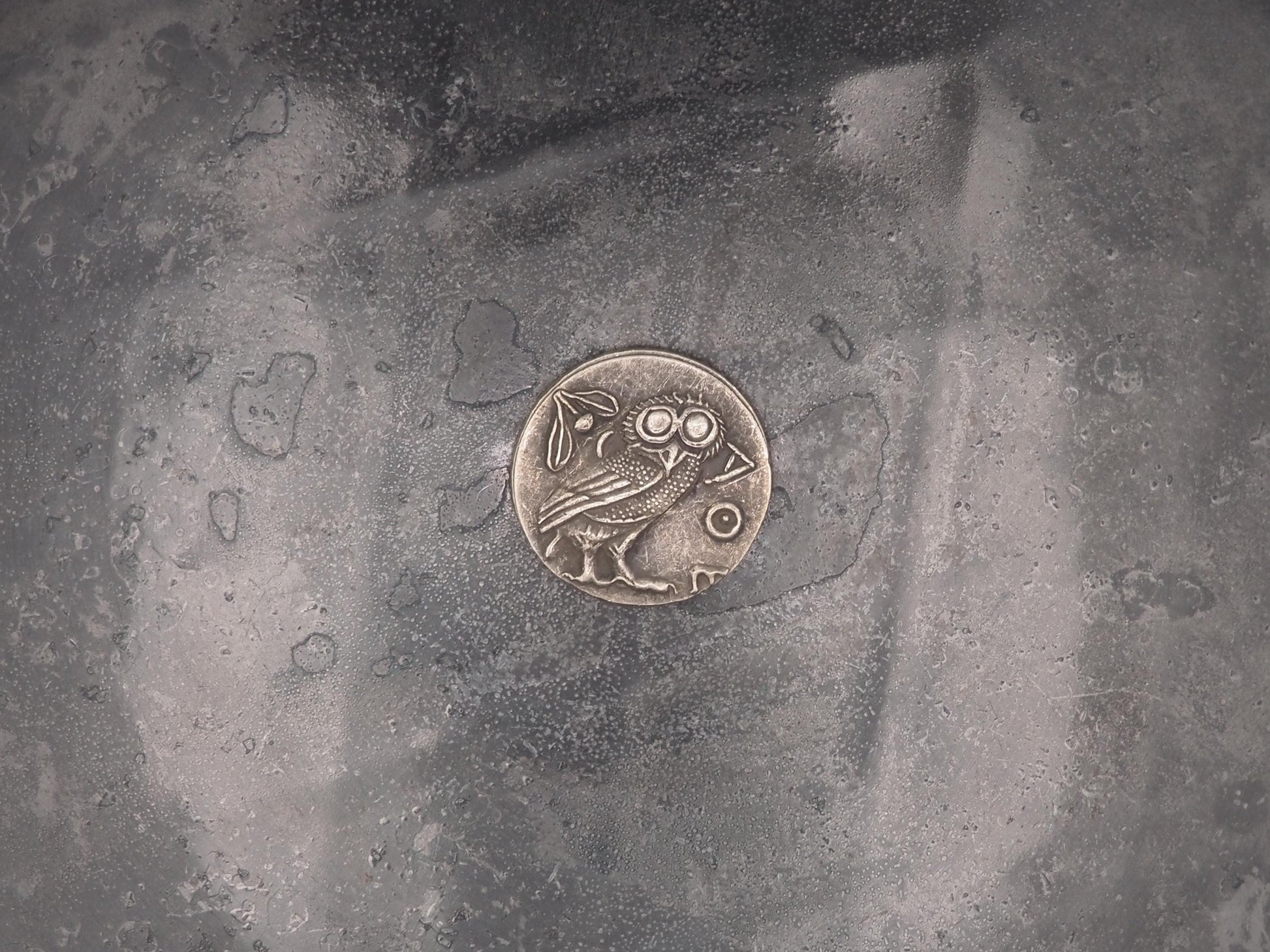Hand Struck Athenian Owl Tetradrachm Ancient Greek Replica Coin