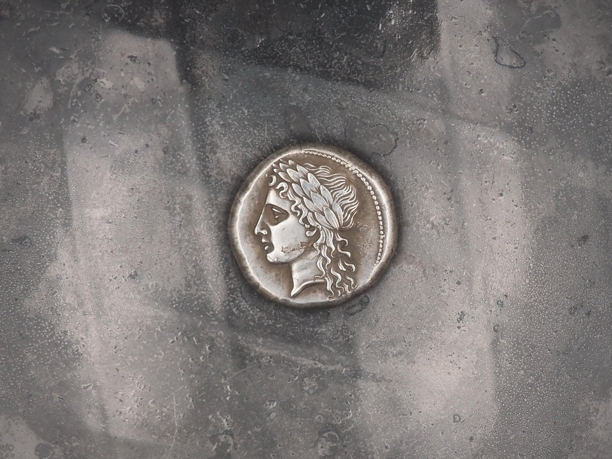 Replica of Heavy Ancient Coin #10 - In Plating - Great Collectable Or For RPG Gaming Counter