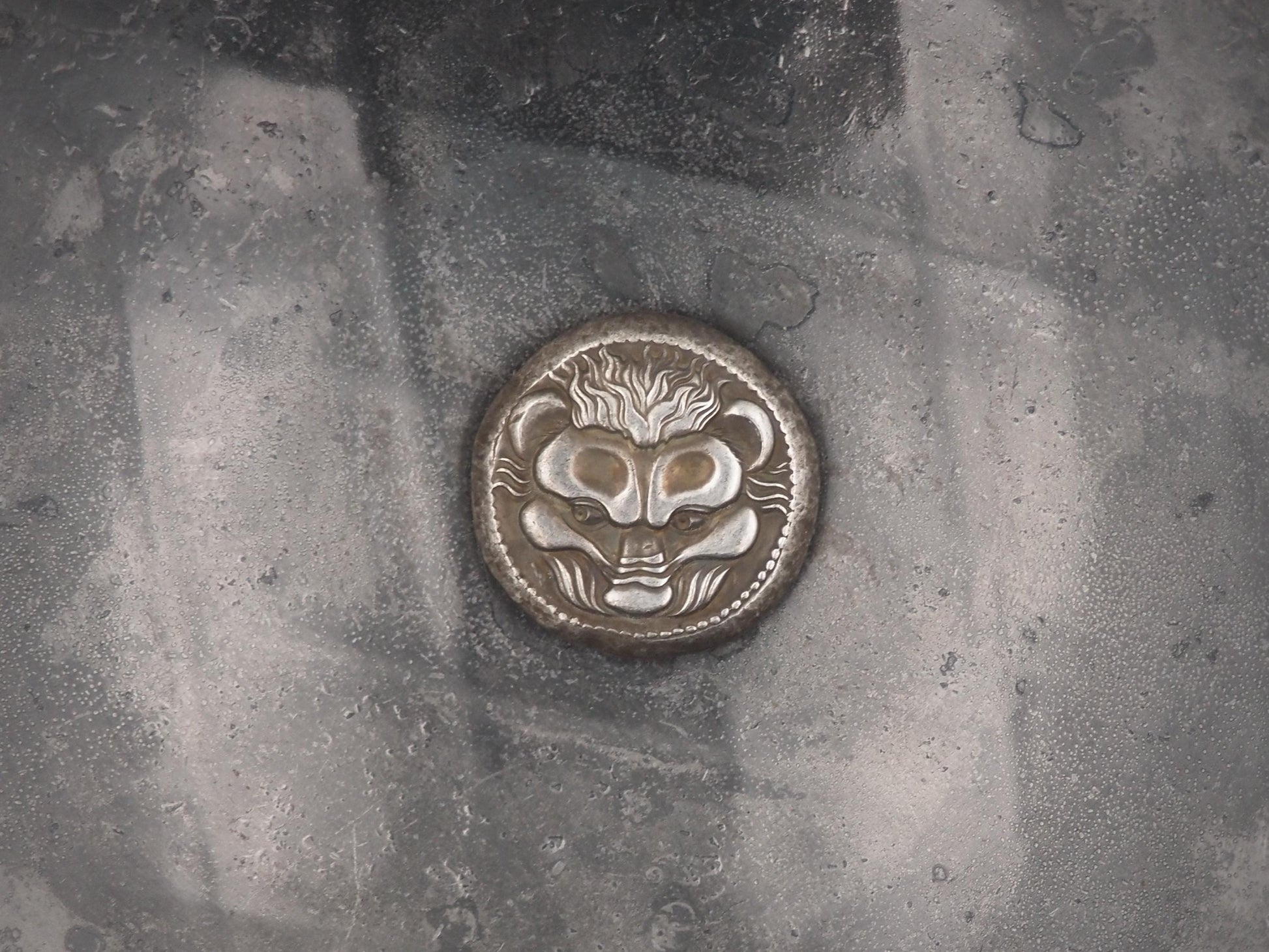 Replica of Heavy Ancient Coin #10 - In Plating - Great Collectable Or For RPG Gaming Counter