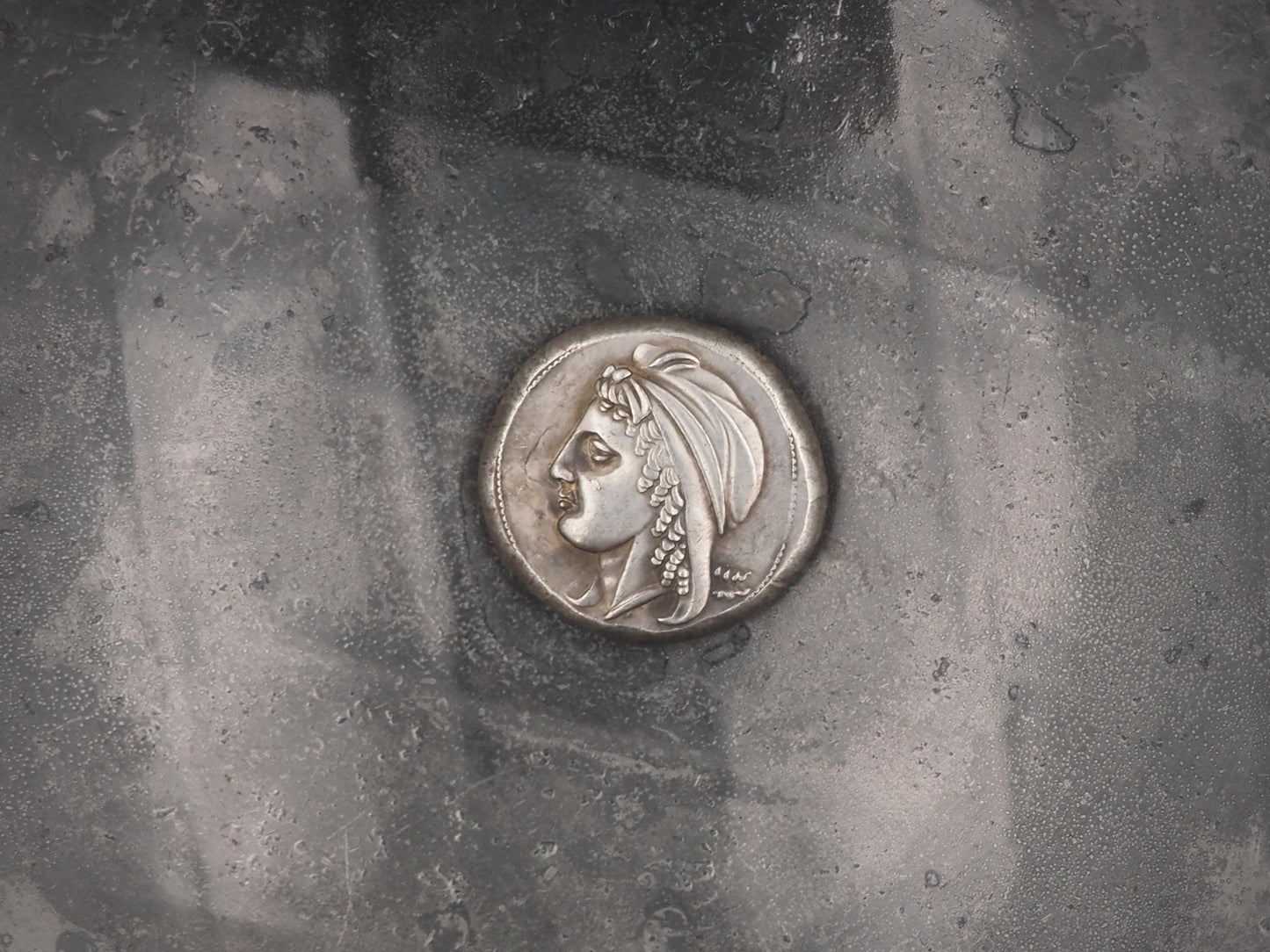 Replica of Heavy Ancient Coin #11 - In Plating - Great Collectable Or For RPG Gaming Counter