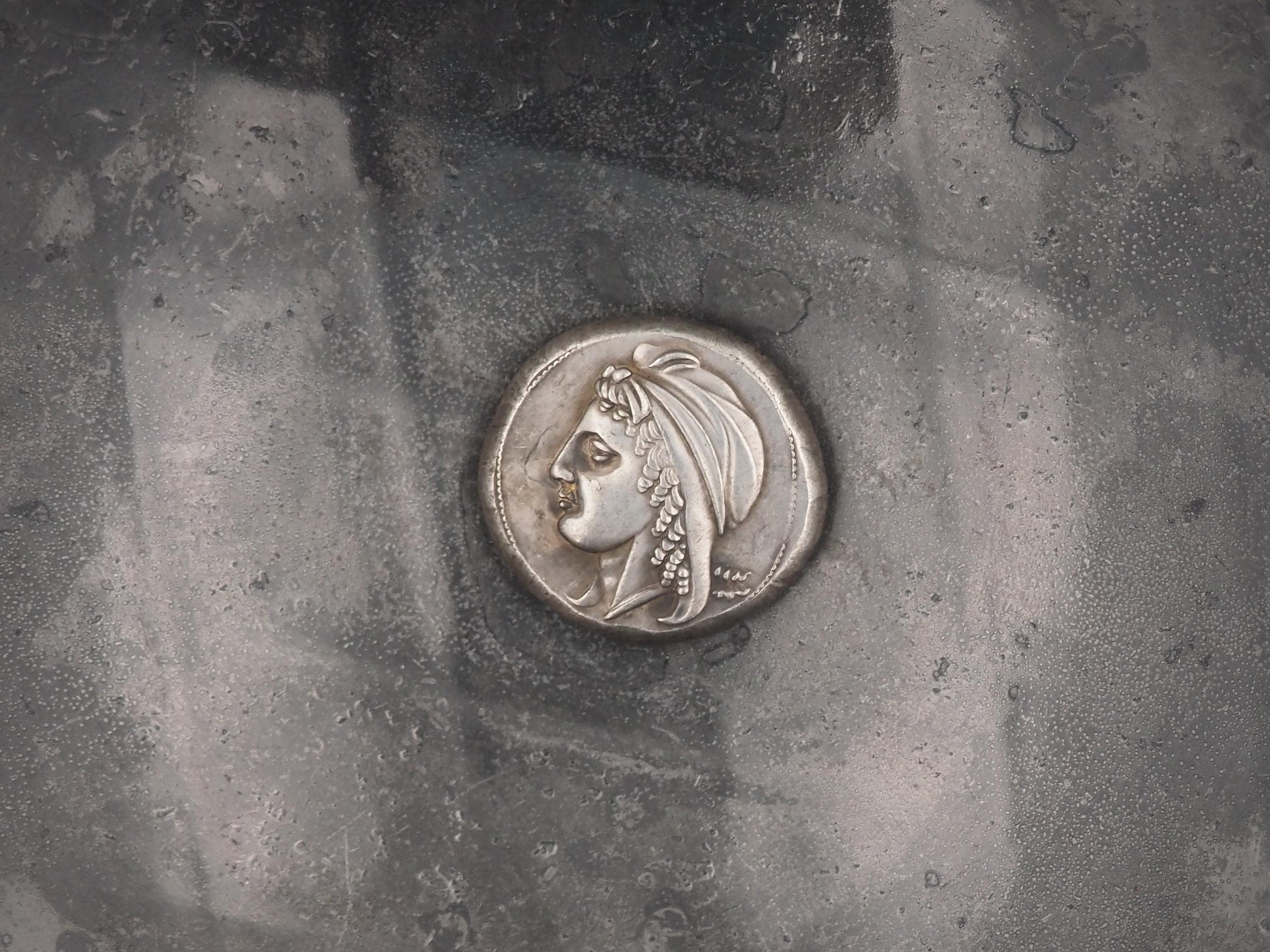 Replica of Heavy Ancient Coin #11 - In Plating - Great Collectable Or For RPG Gaming Counter