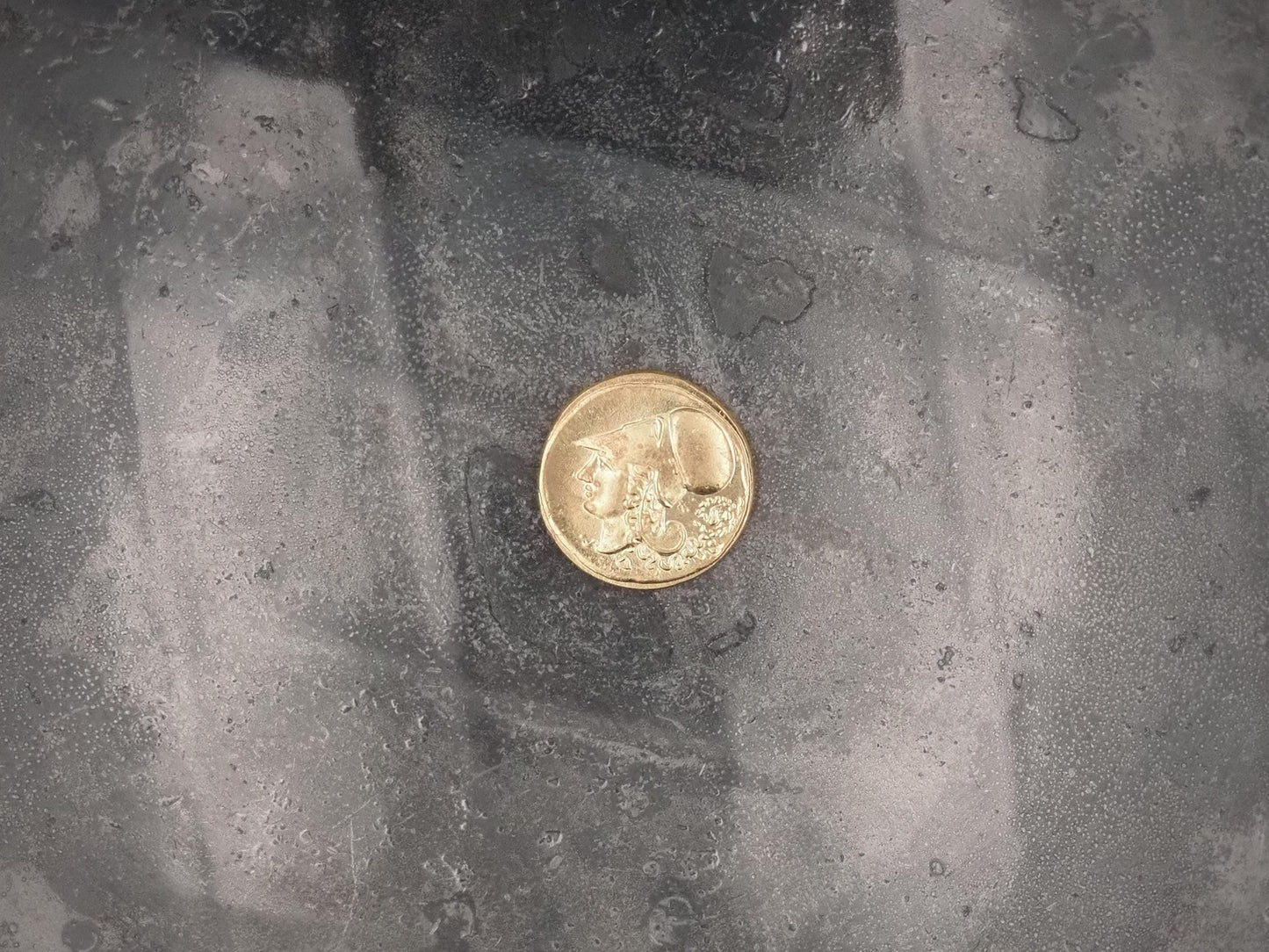 Replica of Ancient Greek Coin in Silver Plating - Great Collectable Or For RPG Gaming Counter - Grand Tour Type (N) Gold