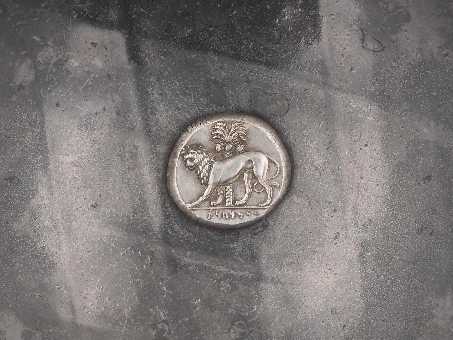 Replica of Heavy Ancient Coin #11 - In Plating - Great Collectable Or For RPG Gaming Counter