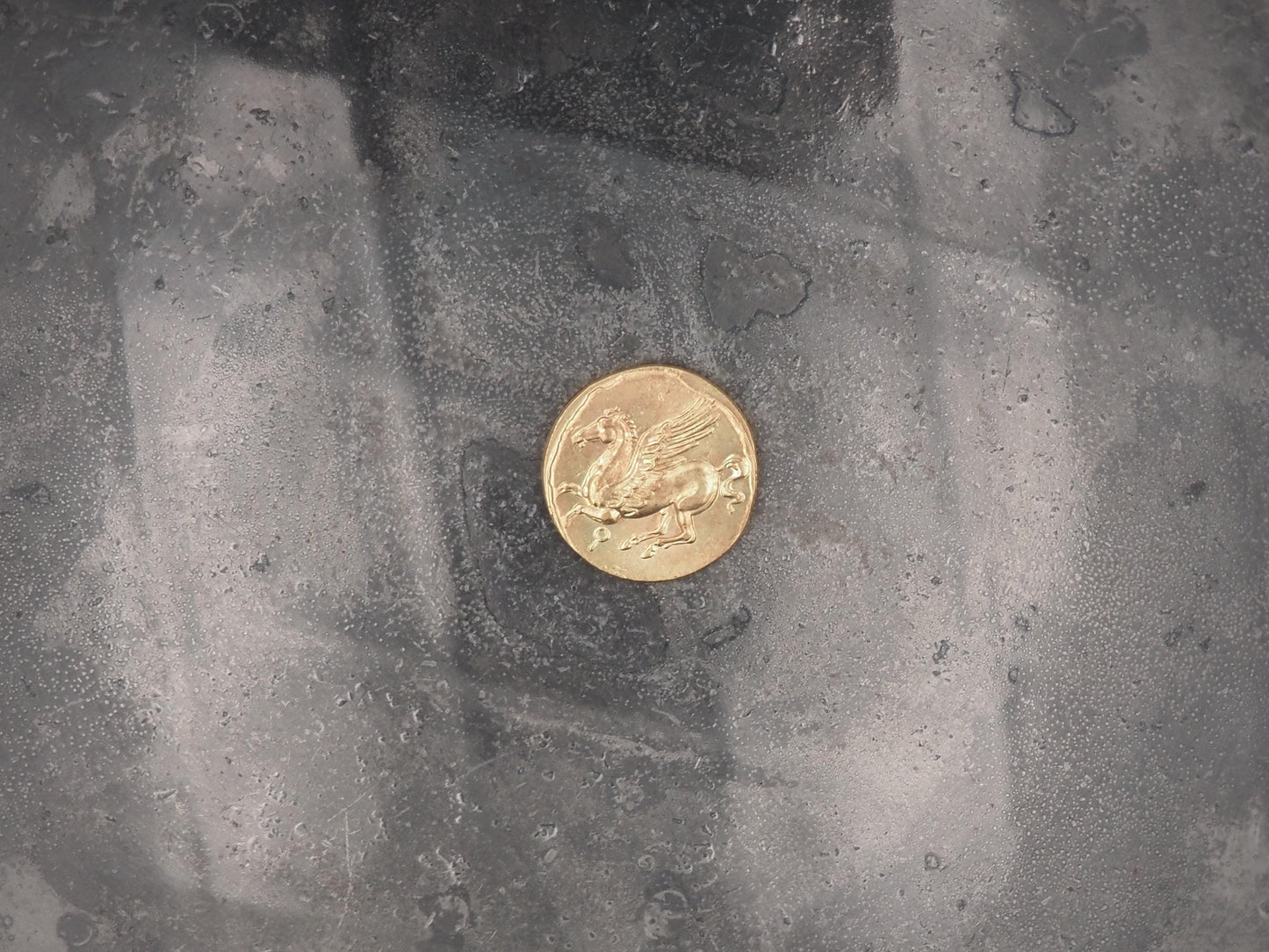 Replica of Ancient Greek Coin in Silver Plating - Great Collectable Or For RPG Gaming Counter - Grand Tour Type (N) Gold