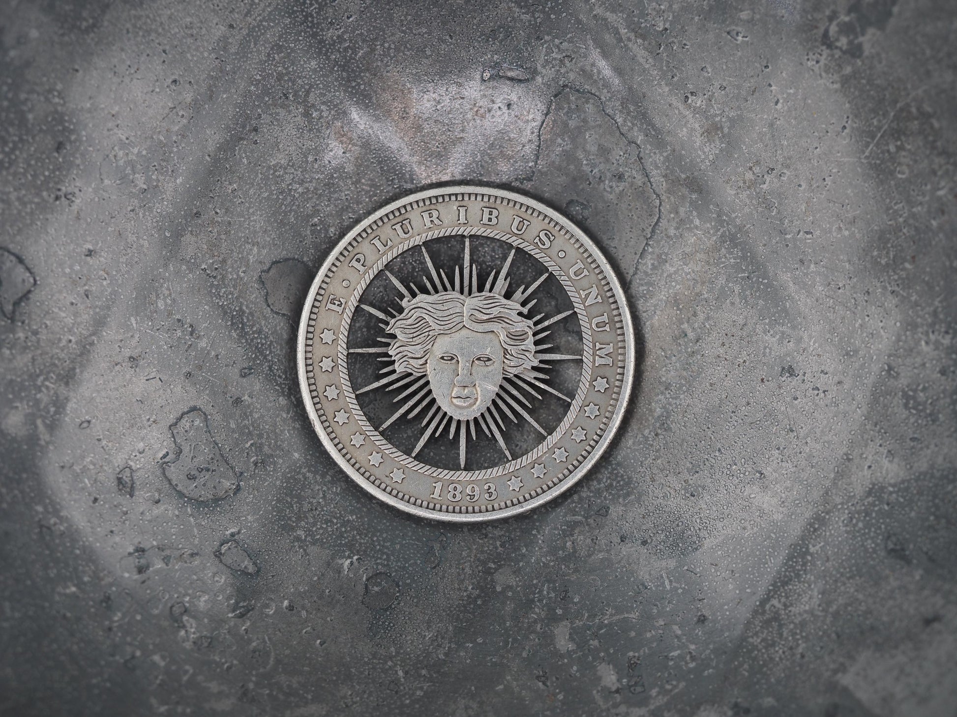 Cut Medusa Sunburst Crown Morgan Hobo Coin - Italian/Greek/Renaissance/Mythology/Gorgon/Roman Empire/Icon/Sigil – Collectible Or Pendant