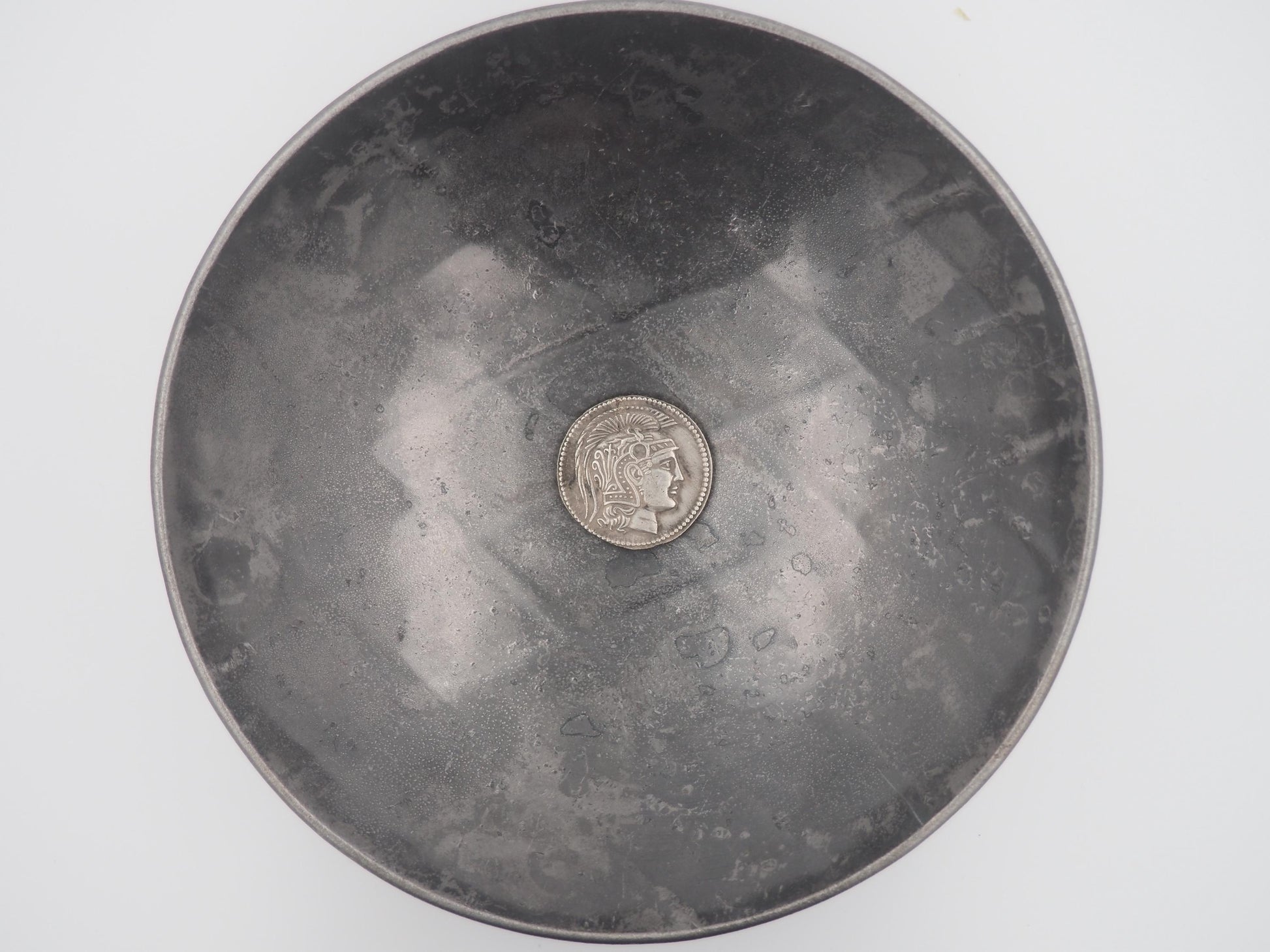Large Reverse Facing Owl Tetradrachm Ancient Greek Replica Coin