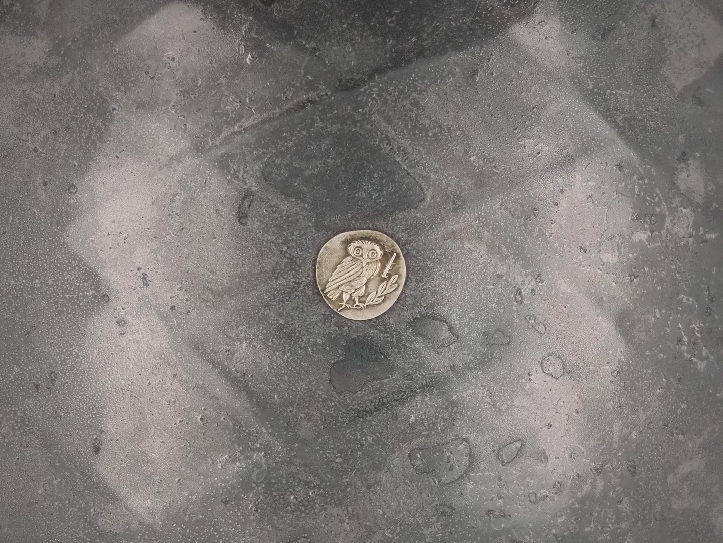 Small Owl #2 Tetradrachm Ancient Greek Replica Coin