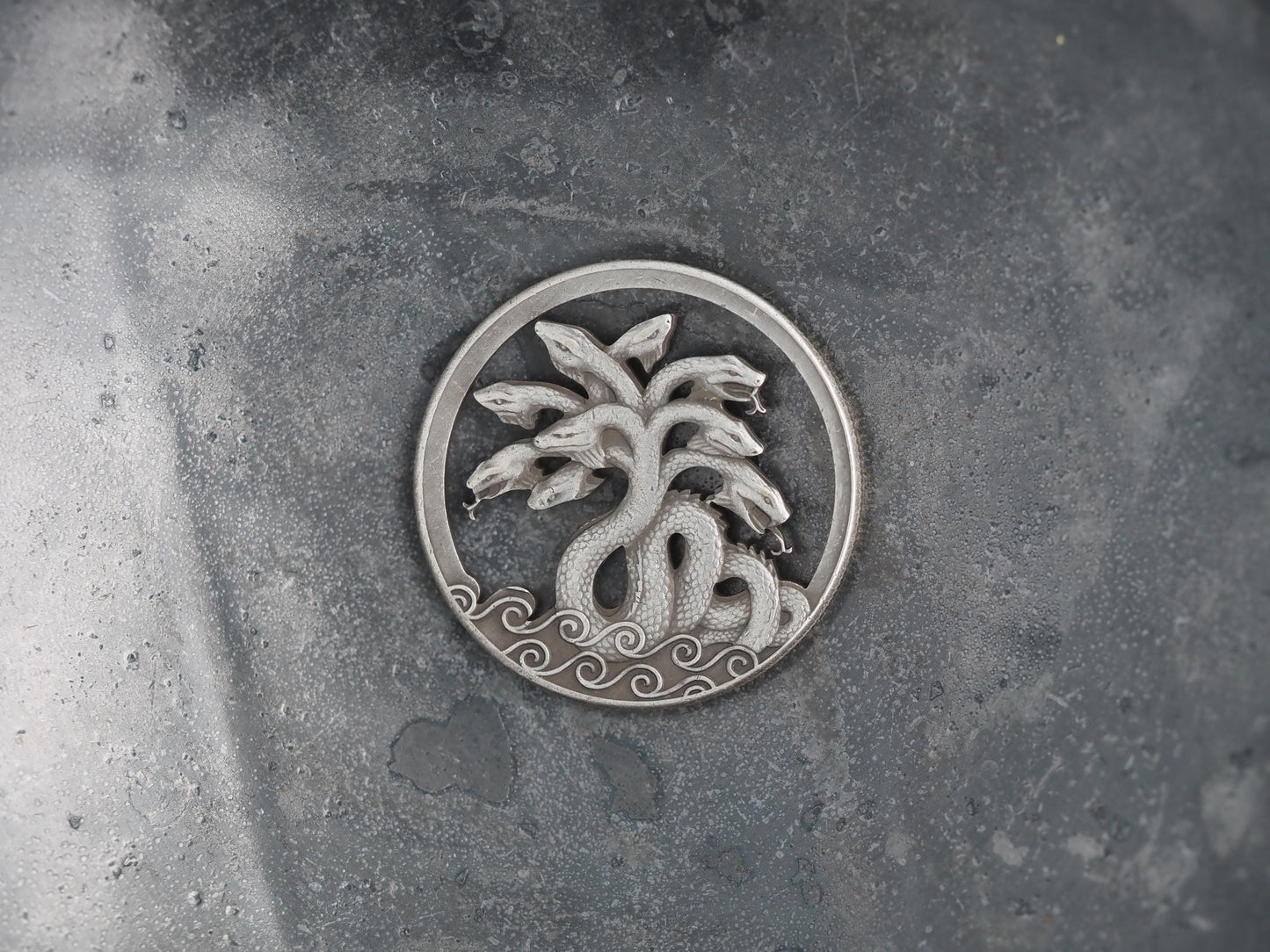 Cut Hydra Morgan Hobo Coin - Ancient Greek/Roman/Mythology/Monster/Beast/D&D/RPG/TCG/Sigil/Grand Tour/Icon– Collectible, Counter Or Pendant