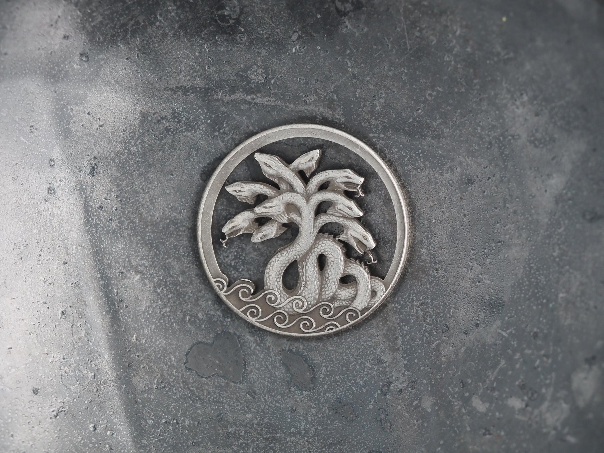 Cut Hydra Morgan Hobo Coin - Ancient Greek/Roman/Mythology/Monster/Beast/D&D/RPG/TCG/Sigil/Grand Tour/Icon– Collectible, Counter Or Pendant