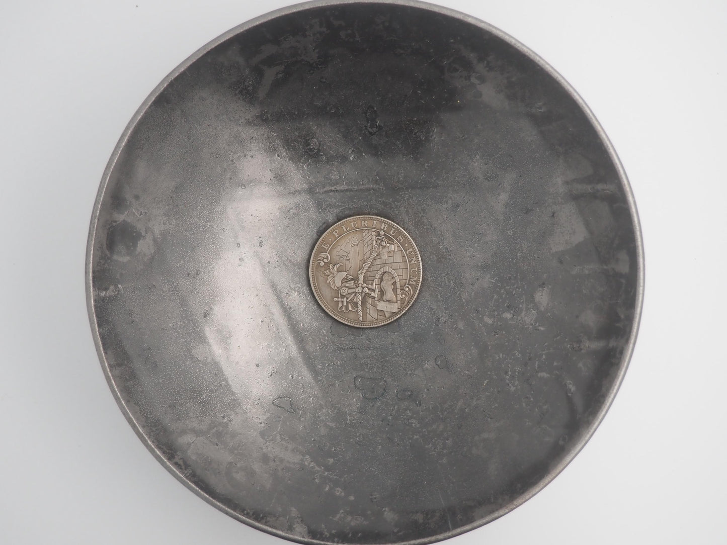 Hand Struck Morgan Comical Joke Rapunzel Peeping Tom Coin - D&D, RPG, MTG Gaming Coin/Token/Medal