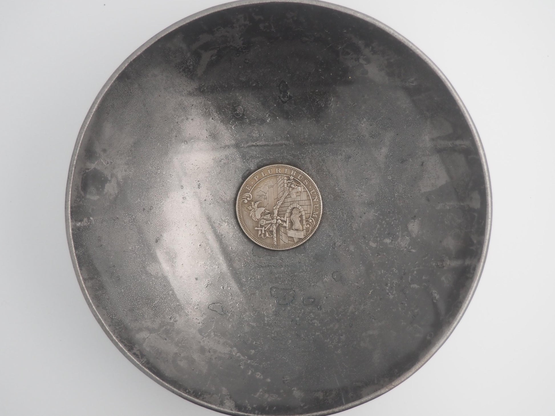 Hand Struck Morgan Comical Joke Rapunzel Peeping Tom Coin - D&D, RPG, MTG Gaming Coin/Token/Medal