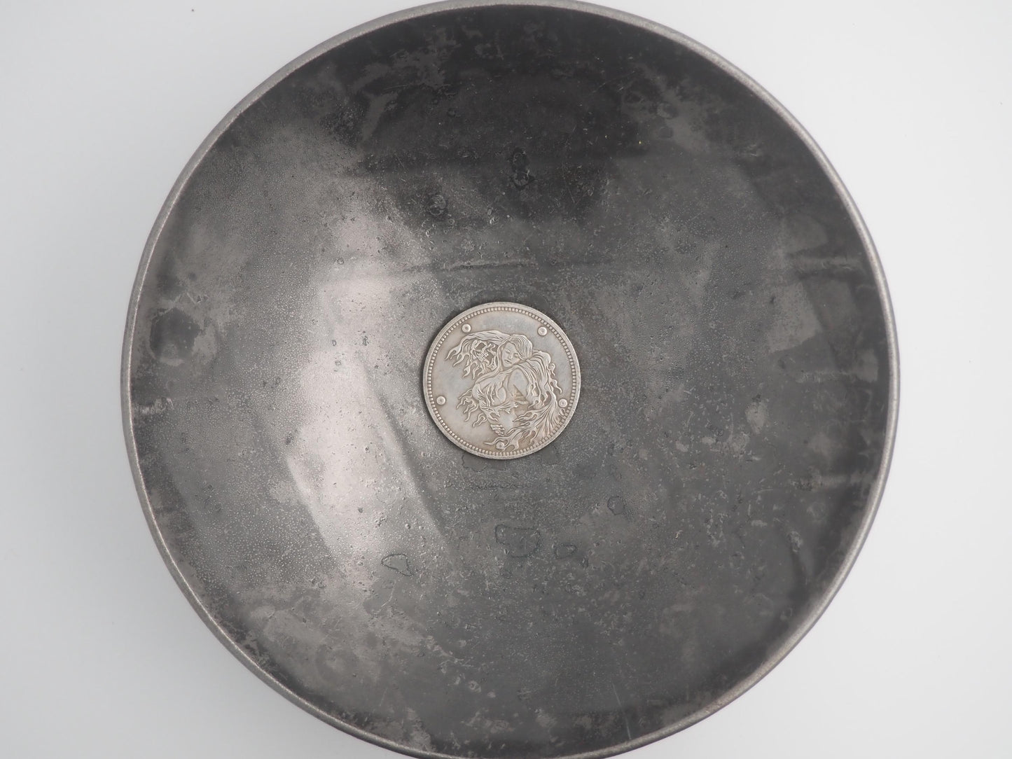 Hand Struck Morgan Deaths Hot & Steamy Embrace - D And D, RPG, MTG Gaming Coin/Token/Medal
