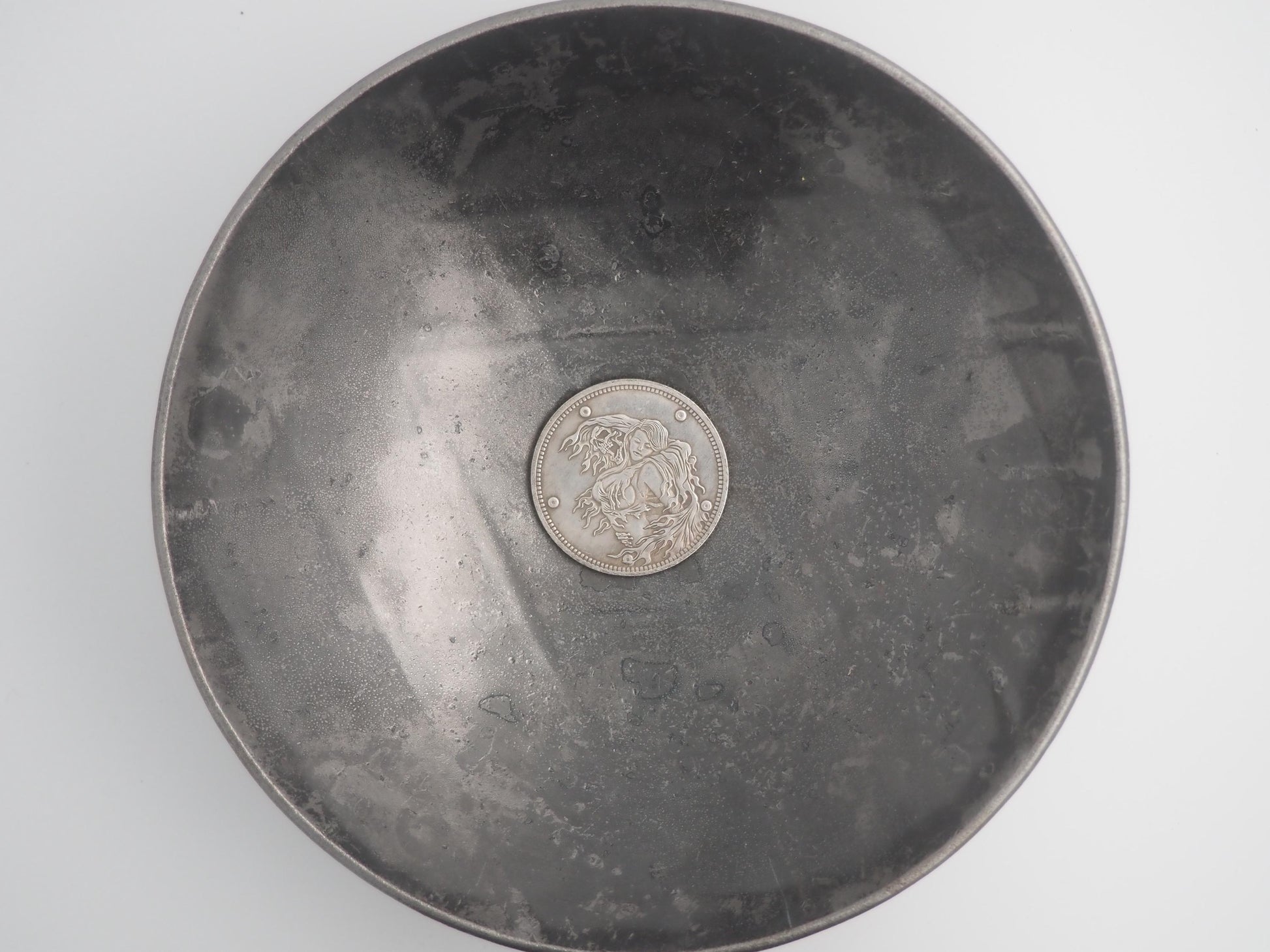 Hand Struck Morgan Deaths Hot & Steamy Embrace - D And D, RPG, MTG Gaming Coin/Token/Medal