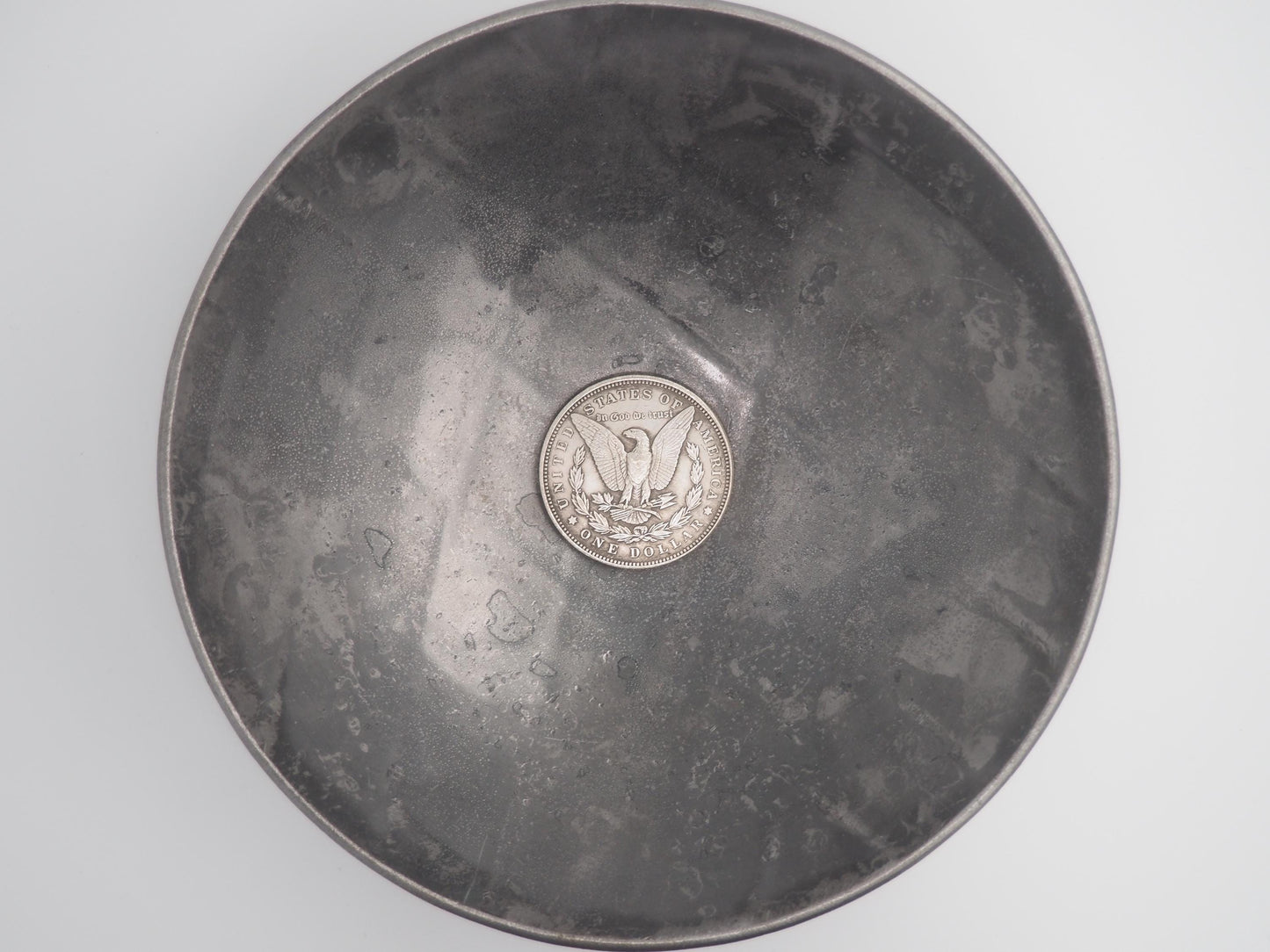 Hand Struck Morgan Templar Sabbatic Goat Baphomet /Vanitas/MementoMori/Occultist/Satanist/Devil/Hell .999 Silver Plated Replica Coin