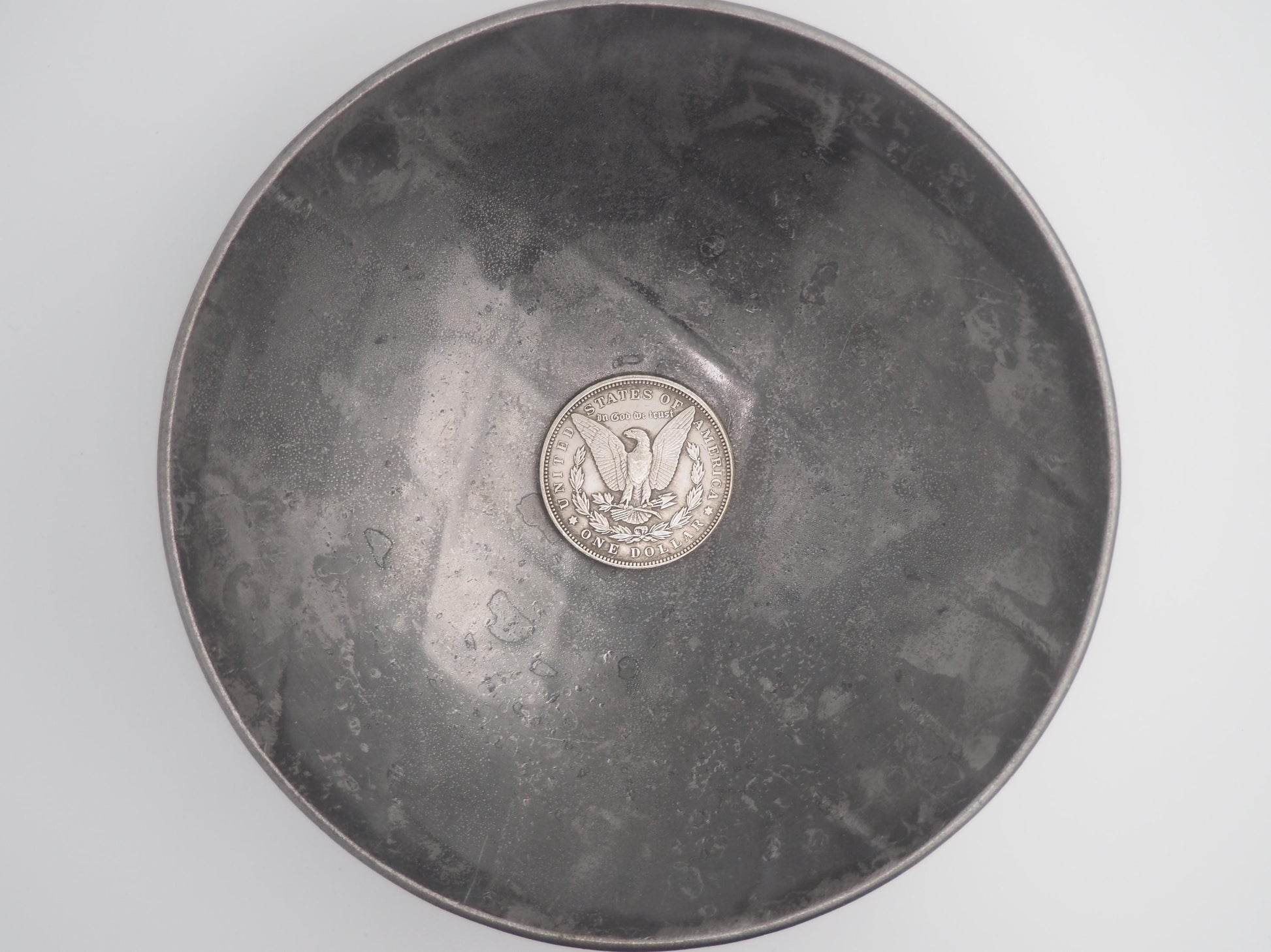 Hand Struck Morgan Templar Sabbatic Goat Baphomet /Vanitas/MementoMori/Occultist/Satanist/Devil/Hell .999 Silver Plated Replica Coin