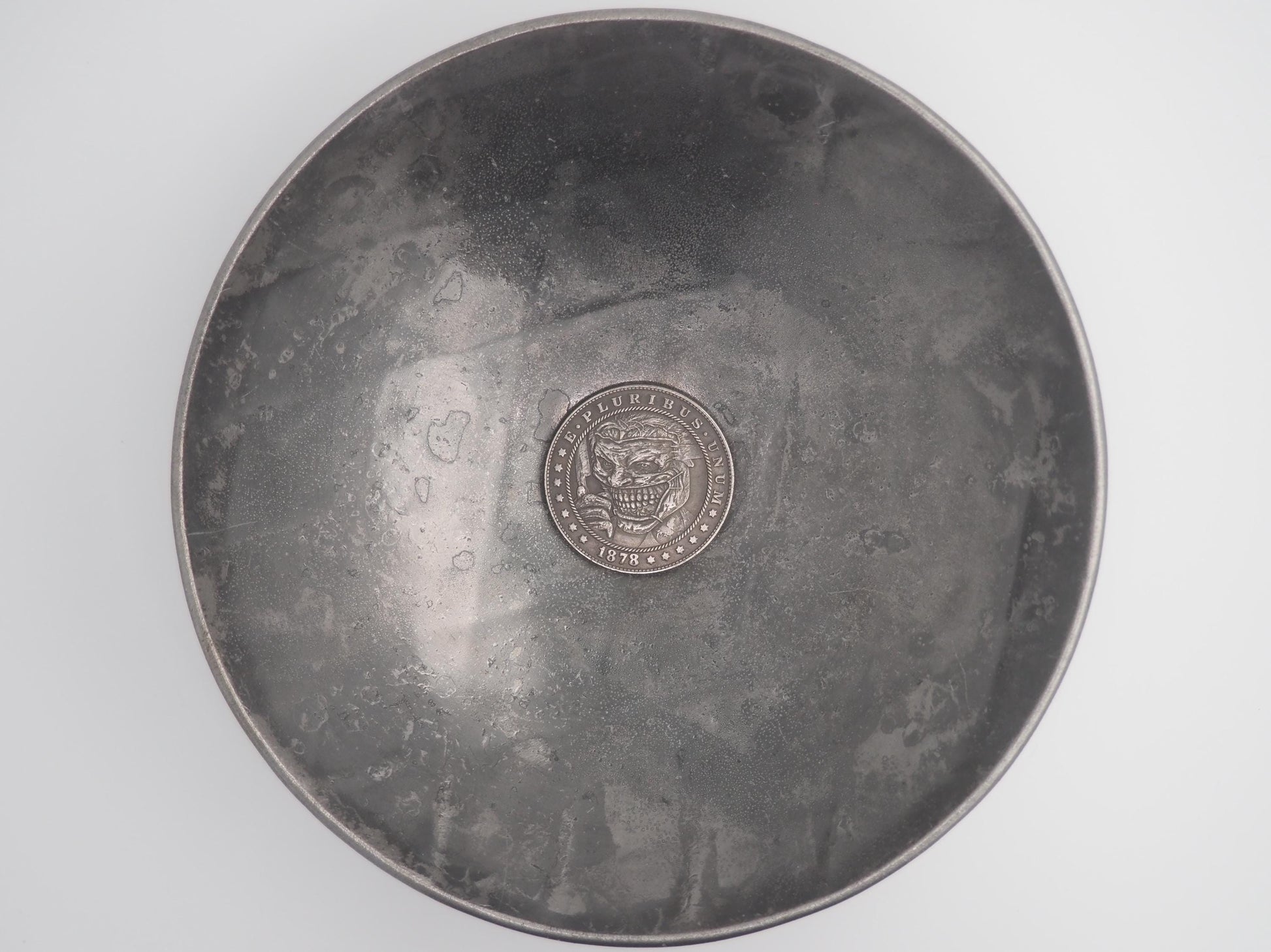 Hand Struck Joker Ready To Put A Smile On That Face - U.S.A. Morgan Dollar .999 Plated Replica Coin/Token For A Cabinet Of Curiosities