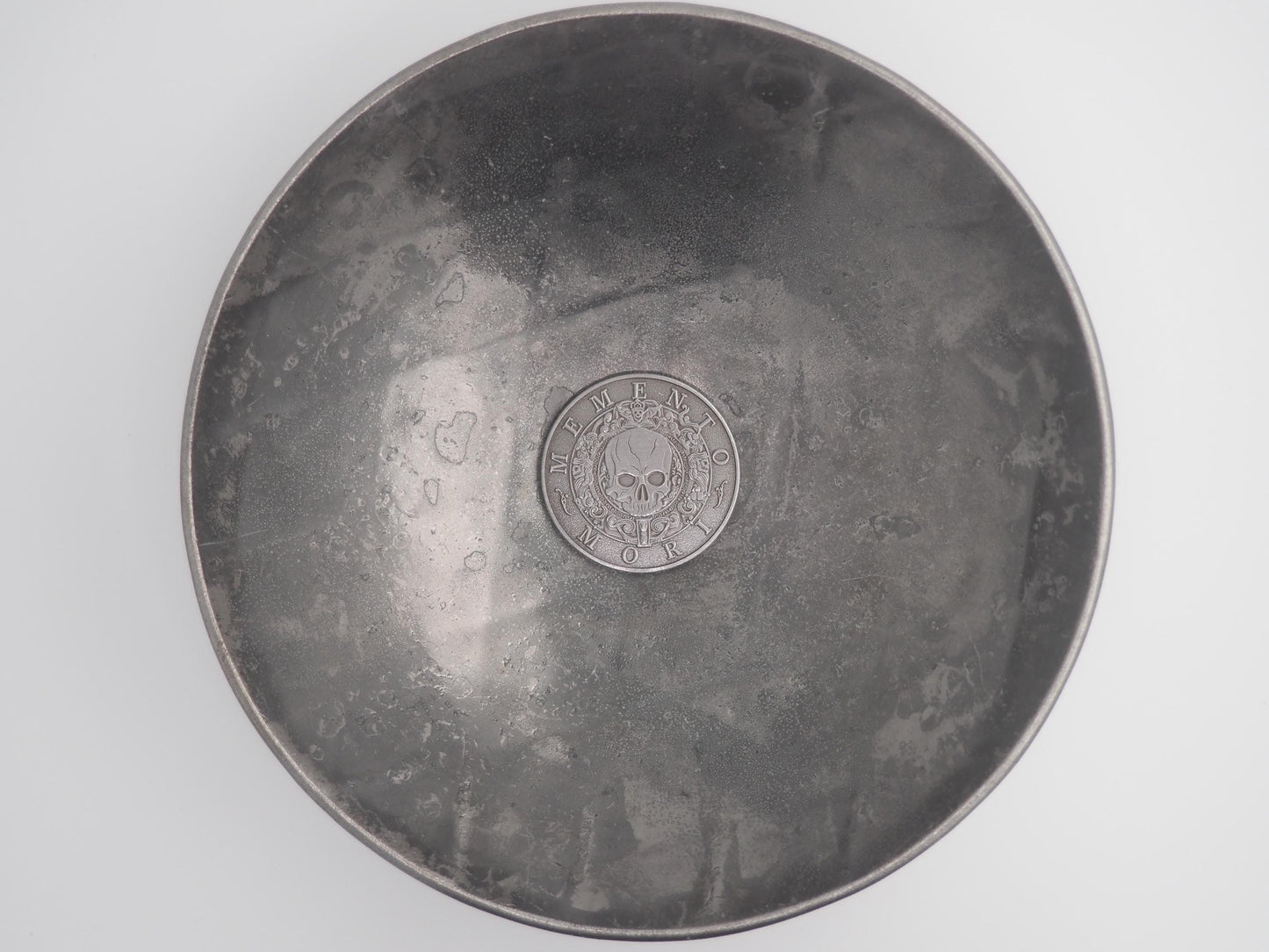 Hand Struck Memento Mori Carpe Diem Token - Skull/Vanitas/Death/Medal Antiqued Plated Unique Collectors Coin