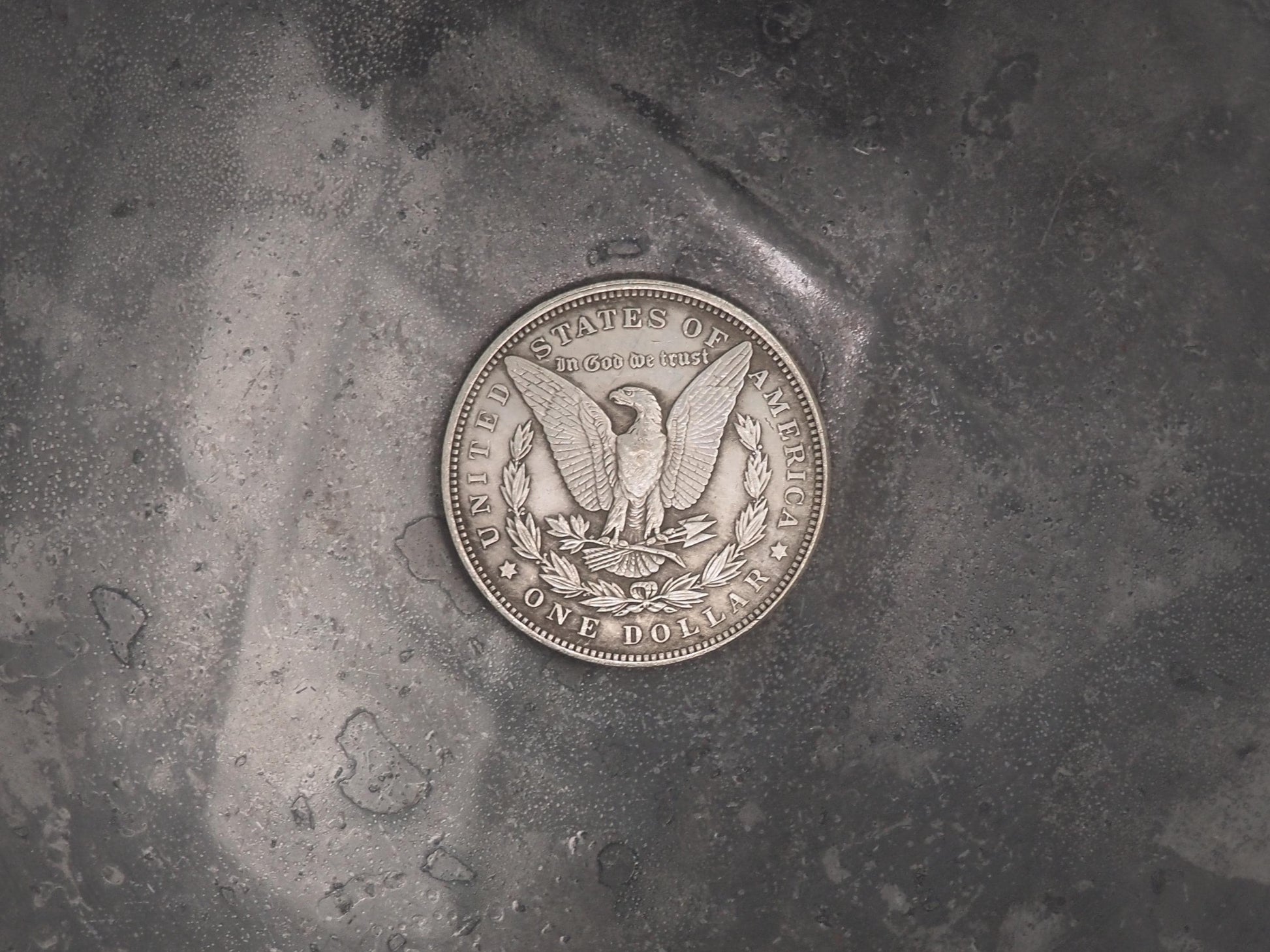 Hand Struck Morgan Templar Sabbatic Goat Baphomet /Vanitas/MementoMori/Occultist/Satanist/Devil/Hell .999 Silver Plated Replica Coin