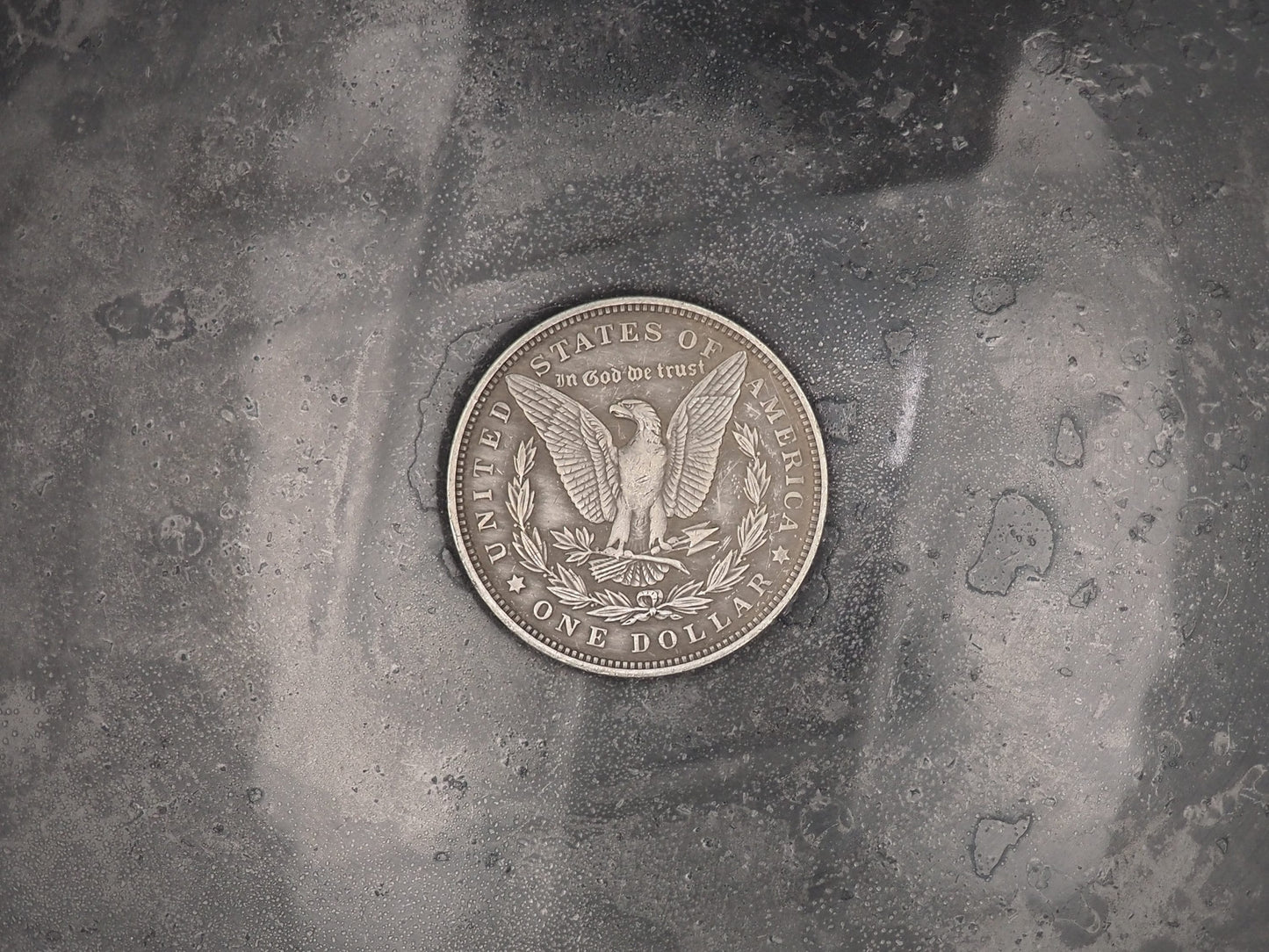 Hand Struck Sabbatic Goat - Baphomet The Devil God - U.S.A. Morgan Dollar .999 Plated Replica Coin/Token For A Cabinet Of Curiosities